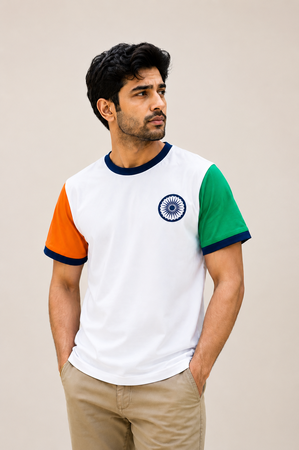 India Tricolor T-Shirt