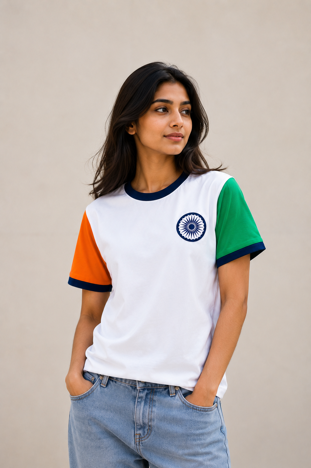 India Tricolor T-Shirt