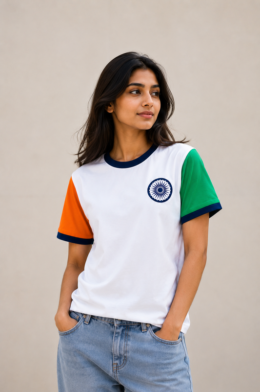 India Tricolor T-Shirt