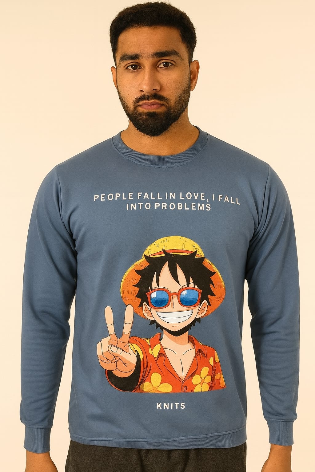 Anime Vibes Graphic Sweatshirt