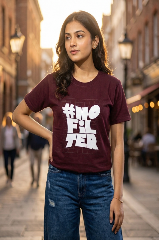 No Filter Graphic T-Shirt